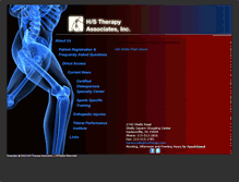 Tablet Screenshot of hs-therapy.com